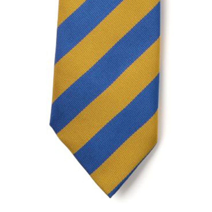 Striped Ties - Royal & Gold