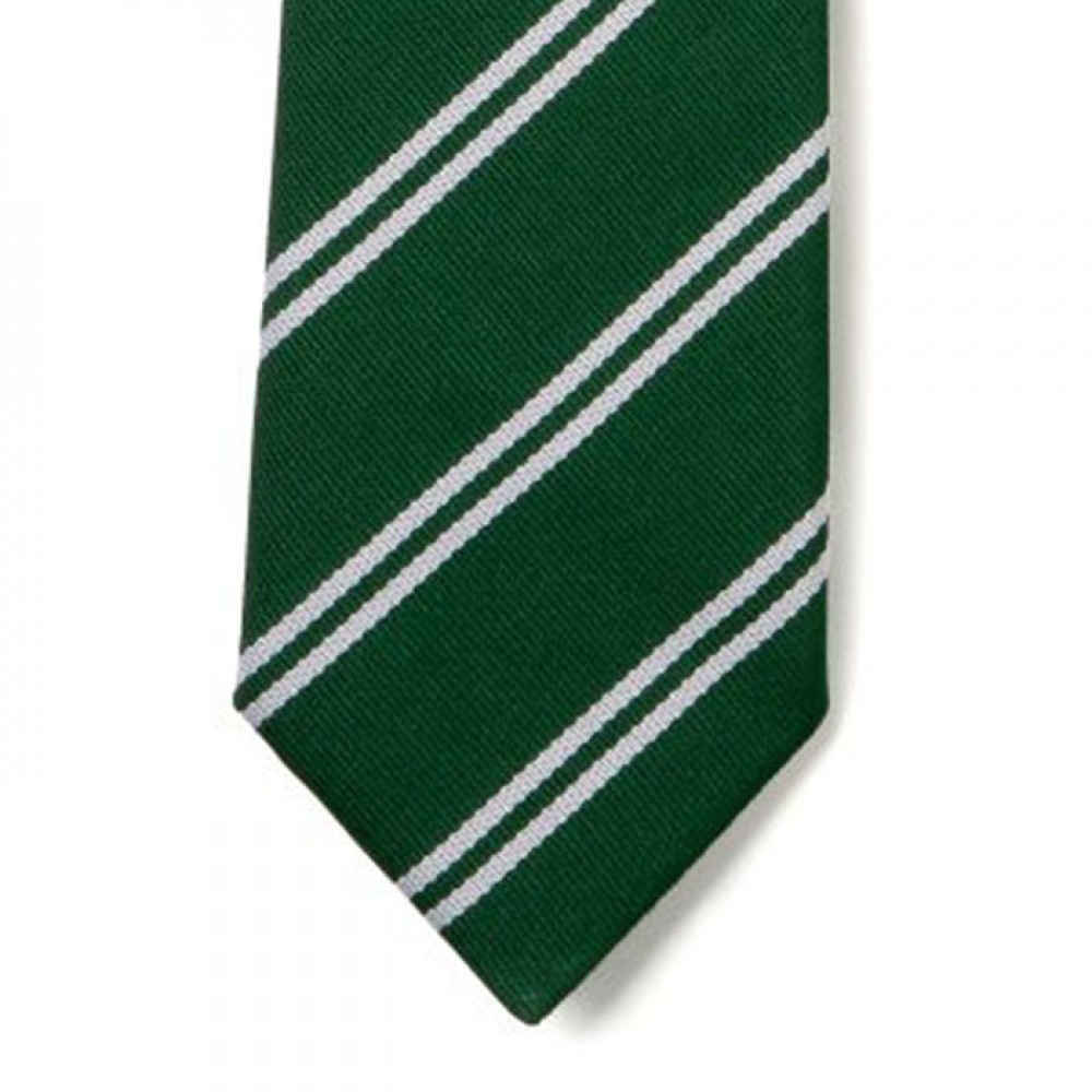 Striped Ties - Green & White