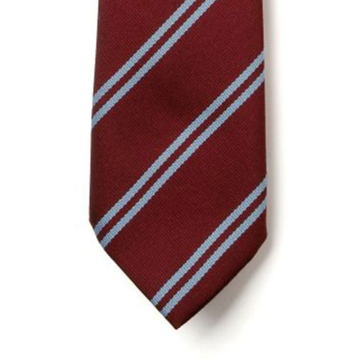 Striped Ties - Maroon & Sky