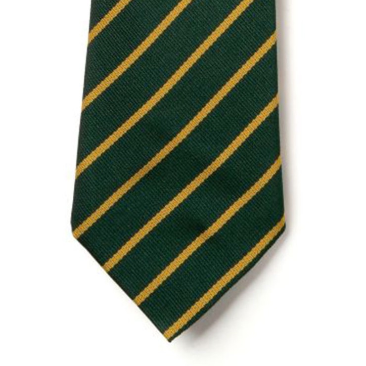Striped Ties - Green & Gold