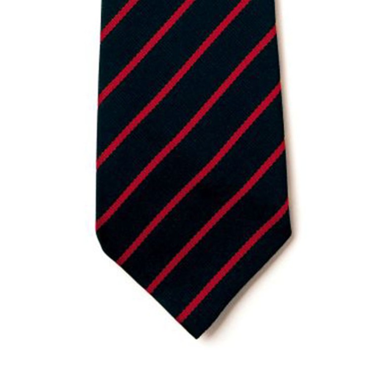 Striped Ties - Black & Red