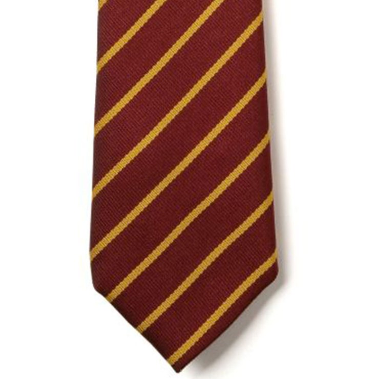 Striped Ties - Maroon & Gold