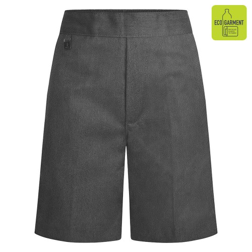 Boys Belted Standard Fit Half Elasticated Waist Trouser School Uniform BT3056