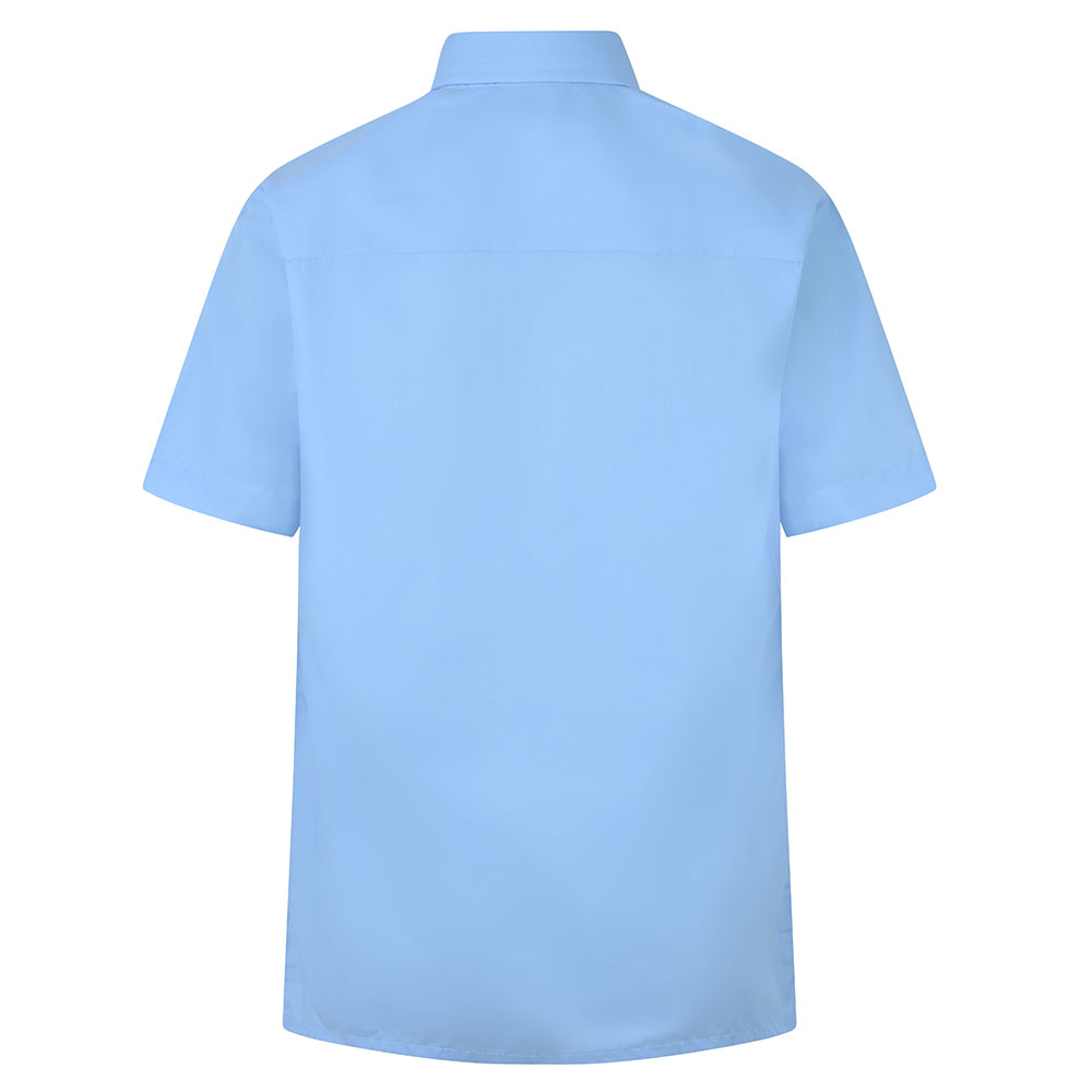 Boys Short Sleeve, Non Iron Eco-Shirt - Twin Pack