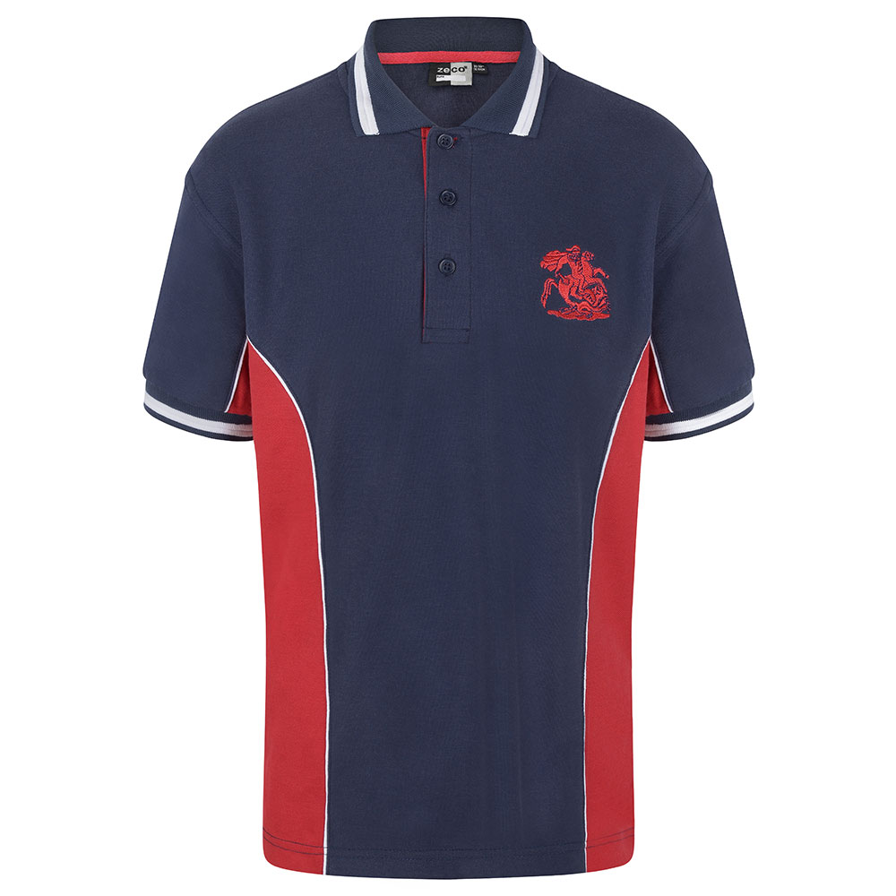 Tipped Polo Shirts (Panel/Tipped Collar) (Made To Order)