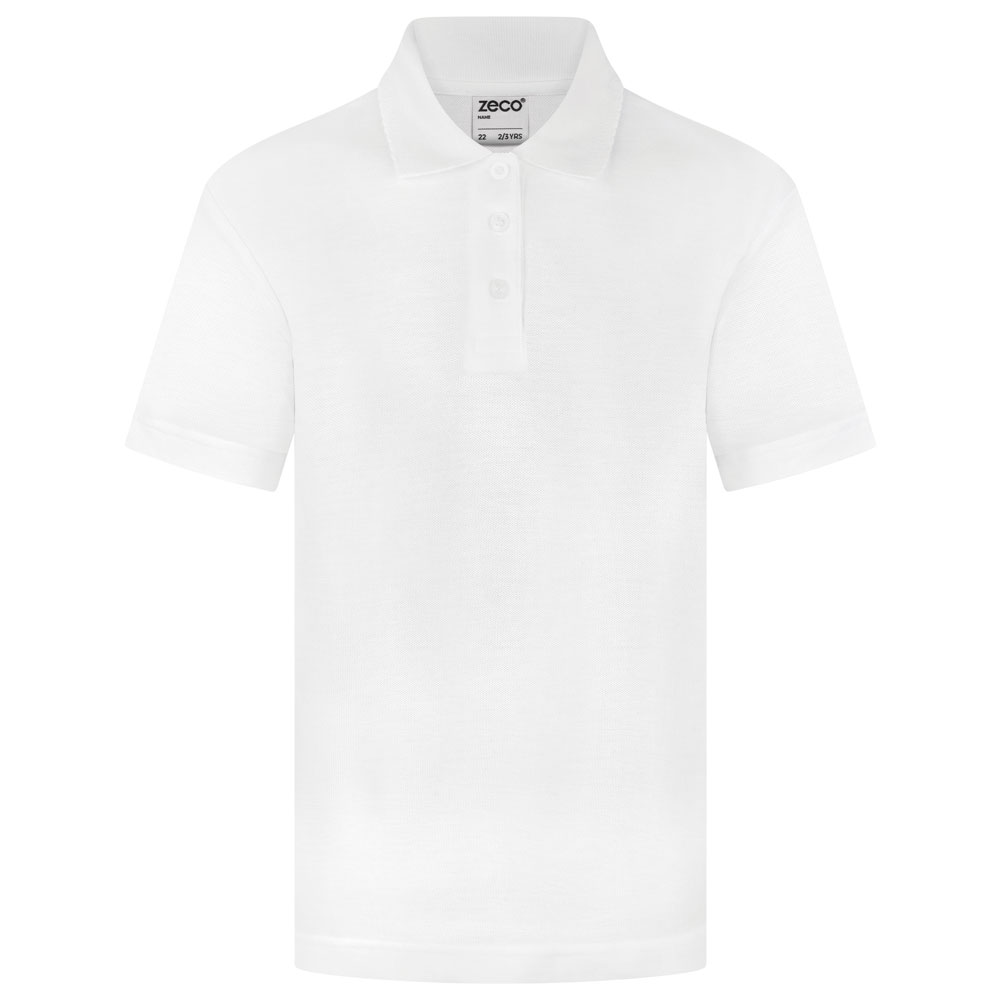 Frilly Collar Polo Shirt