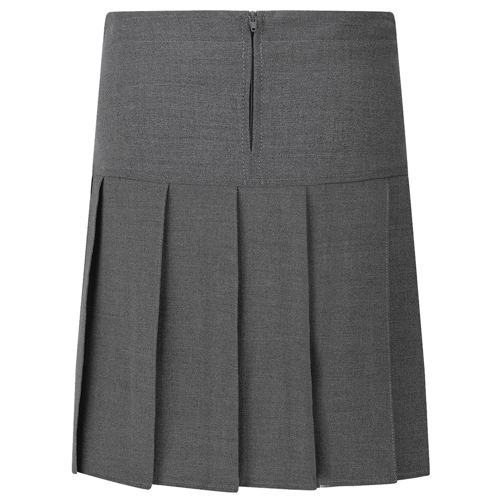 Stretch Pleated Skirt - Regular Length