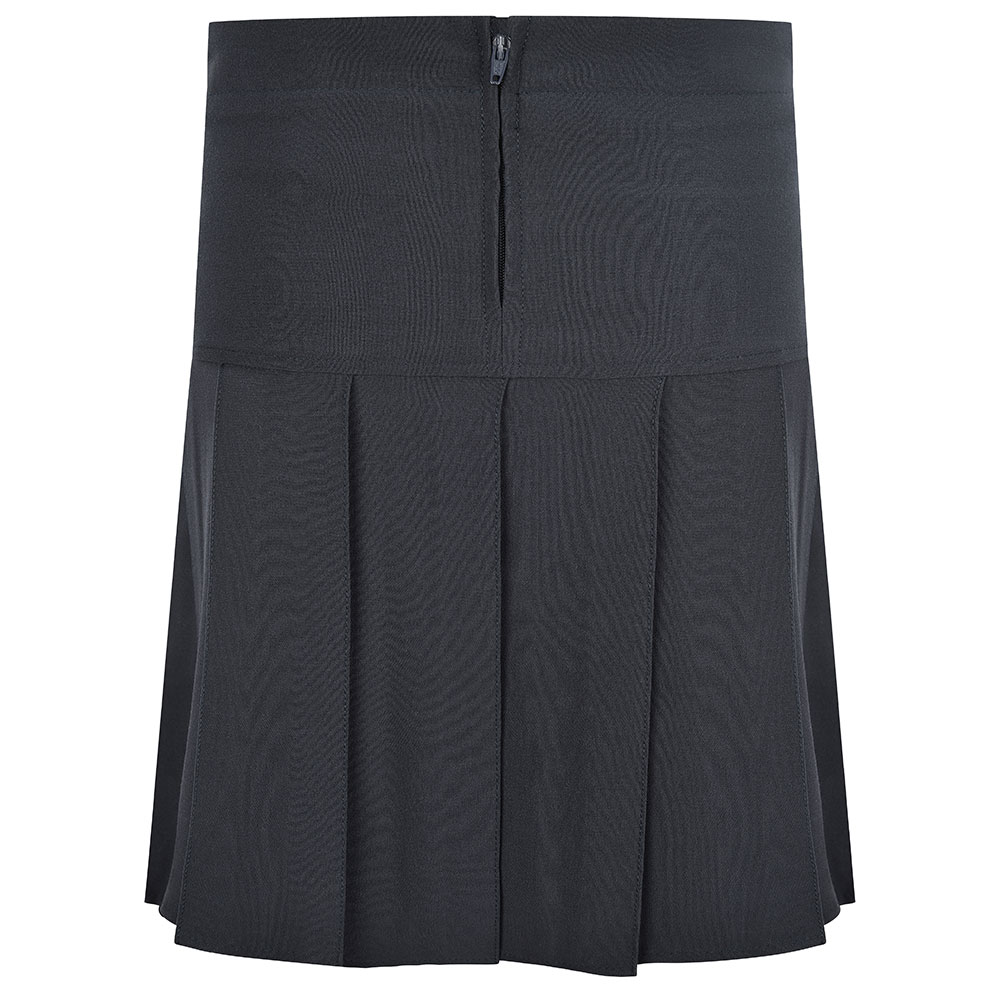 Stretch Pleated Skirt - Long Length