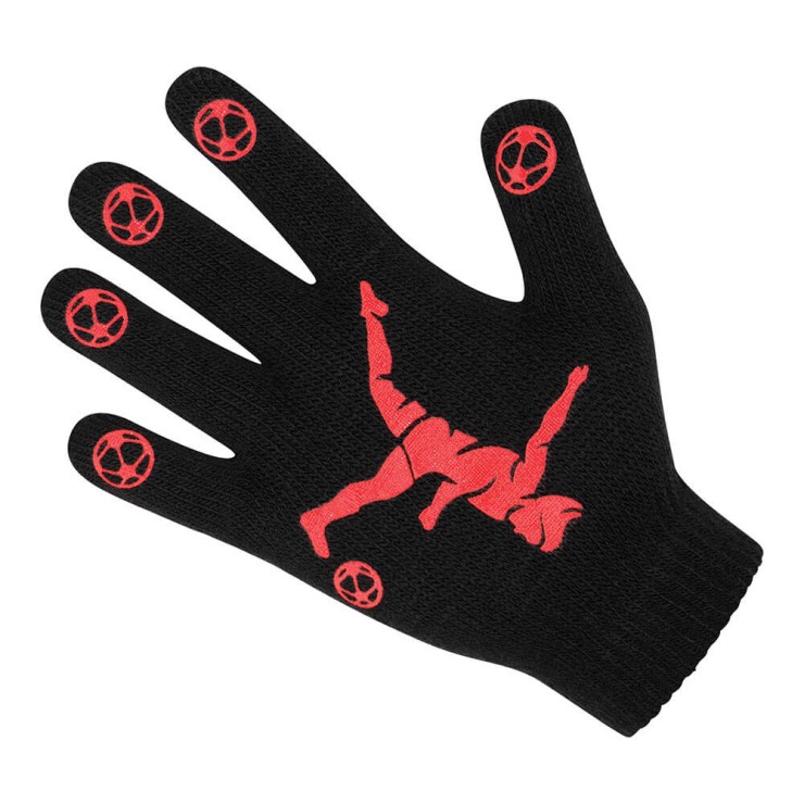 Kids Football Style Gripper Magic Gloves 