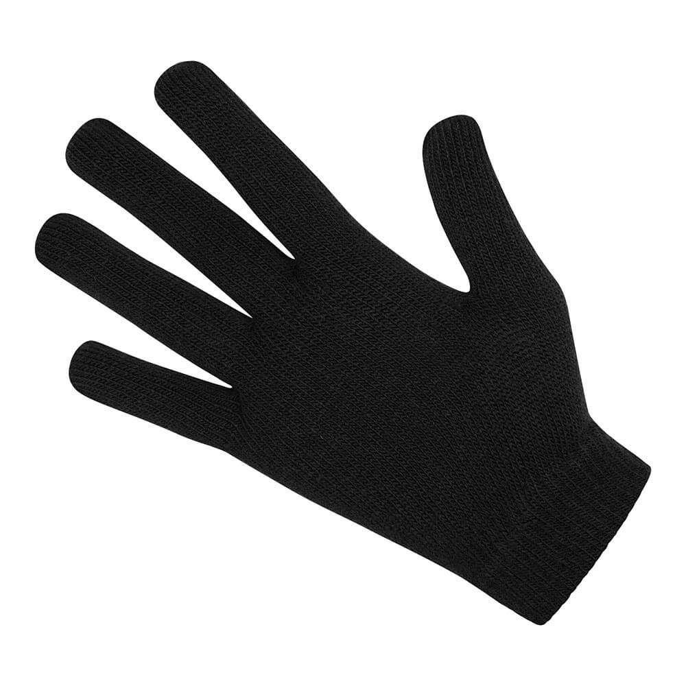 Adults Plain Black Magic Gloves
